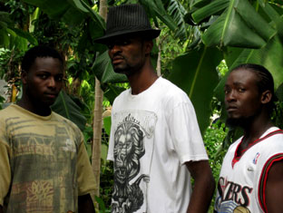 Guyto Derilus, Gabriel Wallio and Jean Samuel Louis
